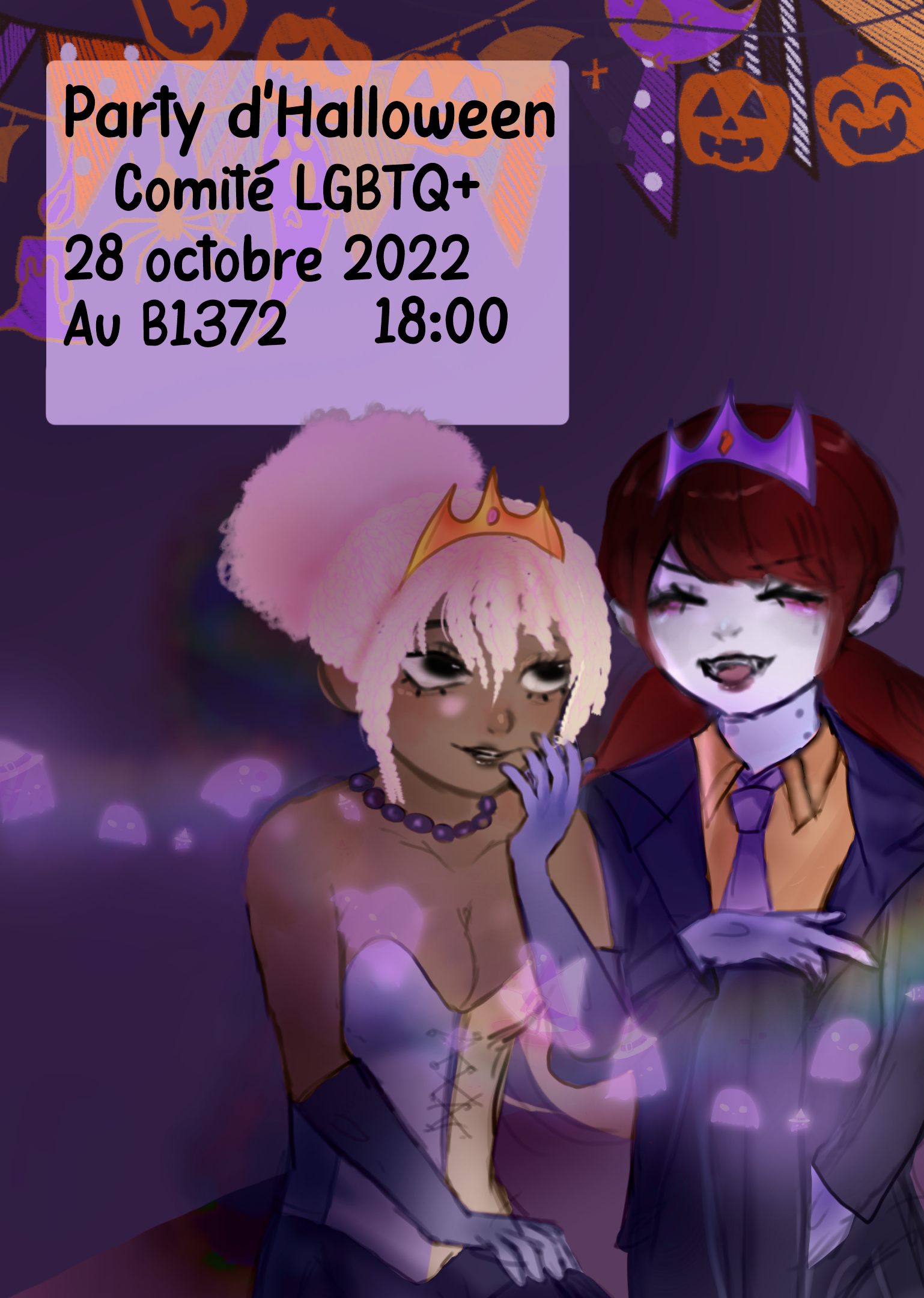 Party Halloween du Comité LGBTQ+