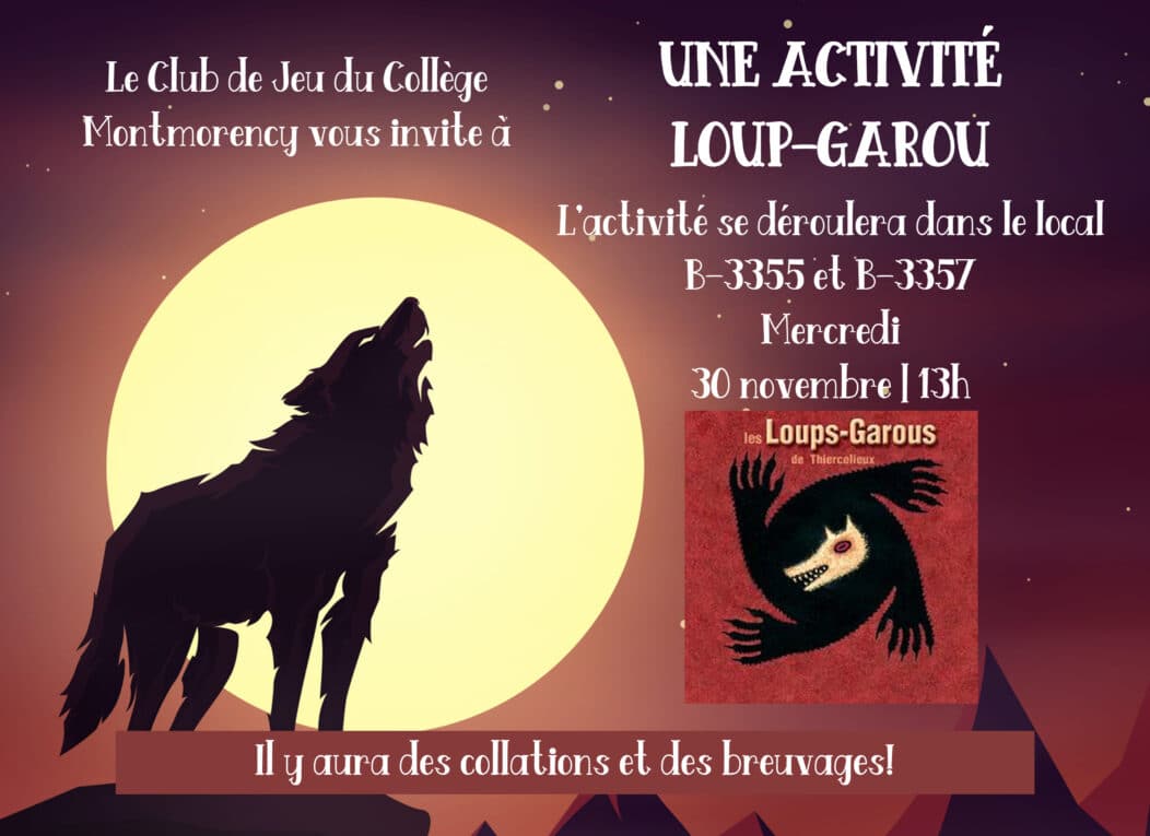 Activité Loup-Garou