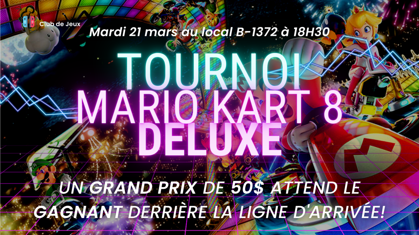 Tournoi Mario Kart 8 Deluxe