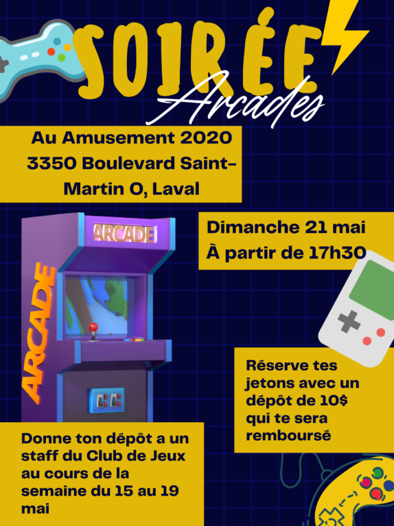 Soirée Arcades