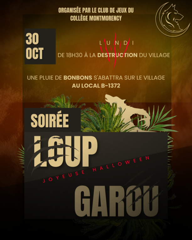 Soirée Loup-Garou